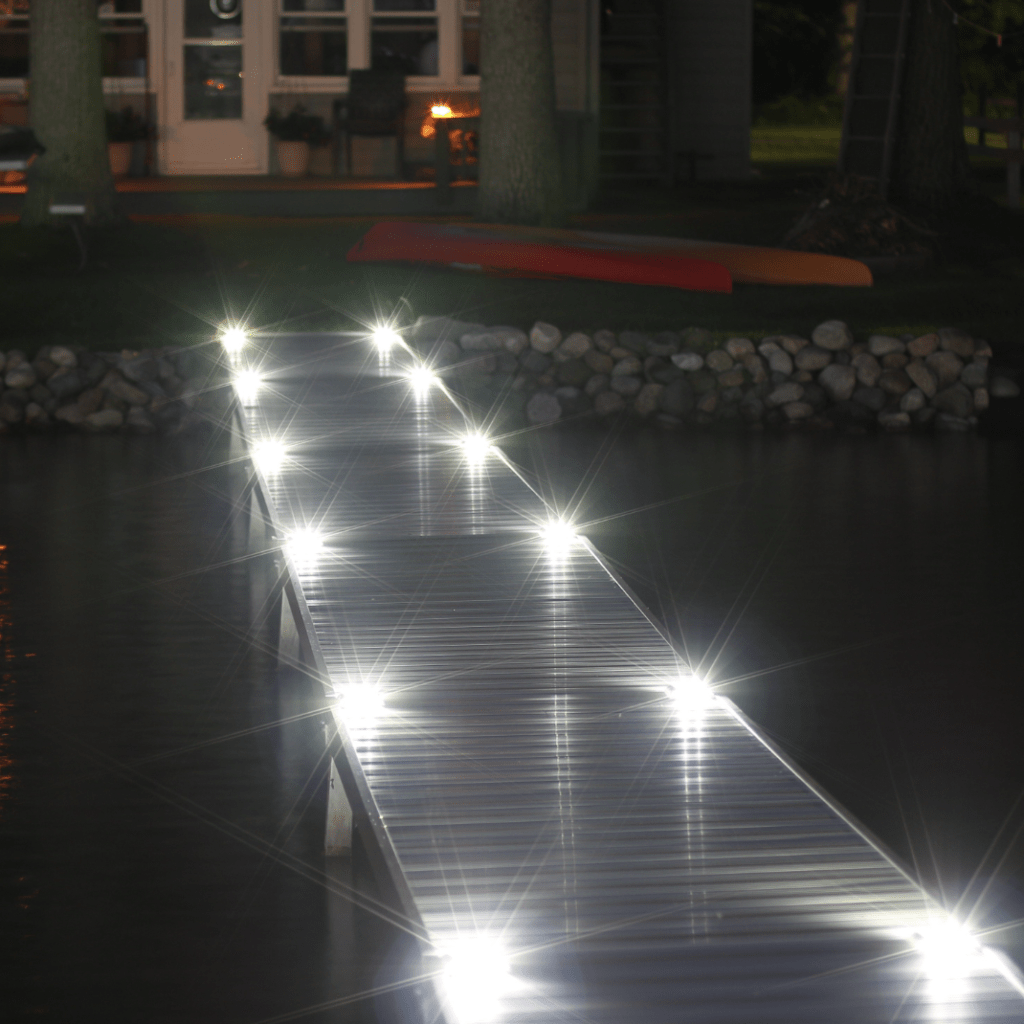 Solar Deck Stair Lights LED Outdoor Step Lights Stairway Sconces Landscape Lighting