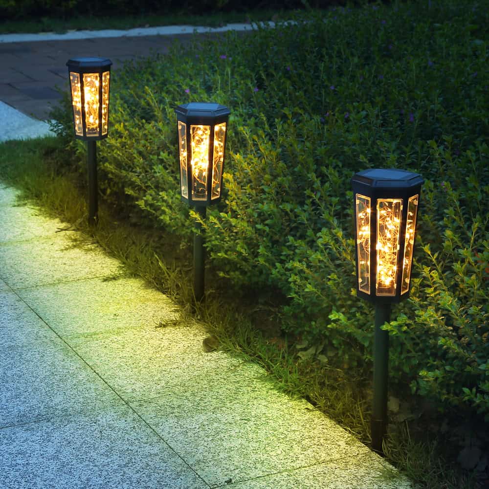 solar stake lights for ground