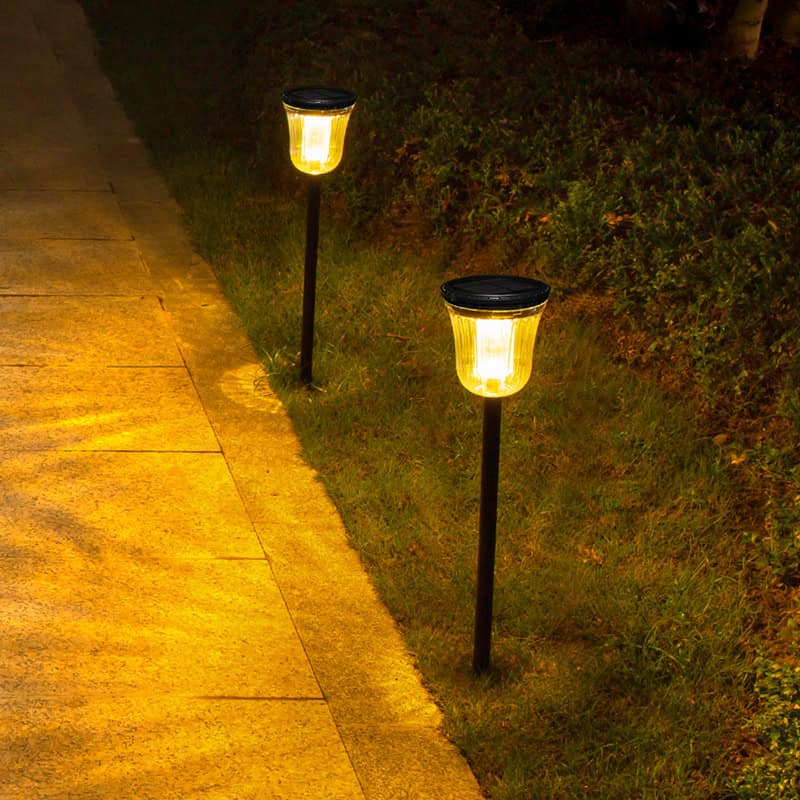 warm white waterproof solar pathway lights outdoor SSL-43