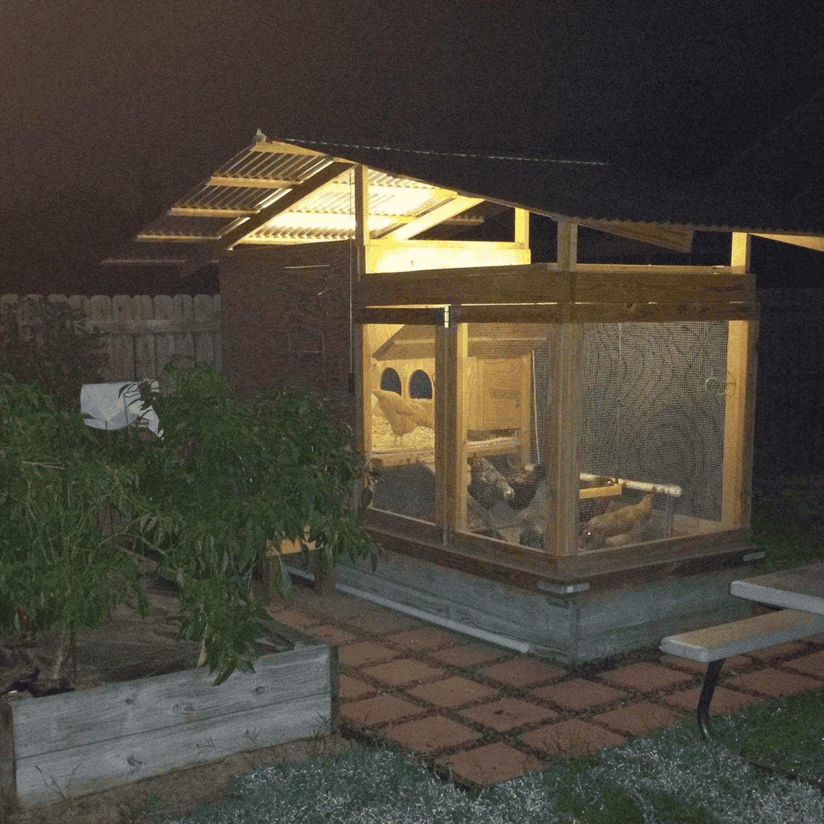 chicken shed with solar split motion sensor lights 1200x1200 b