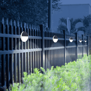 solar decorative fence lamps waterproof -min