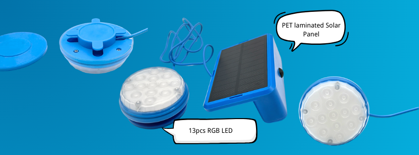 solar swimming pool light