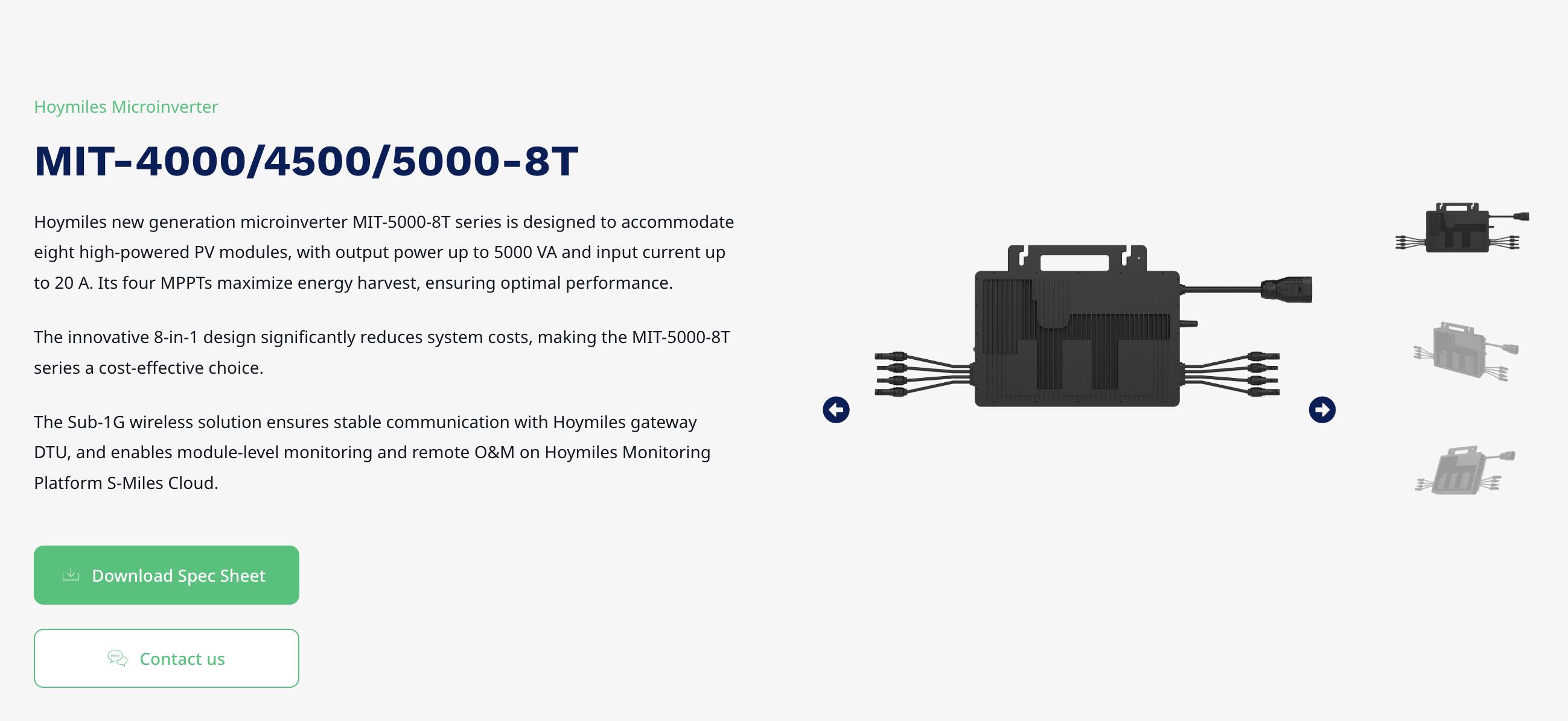 MiT microinverter