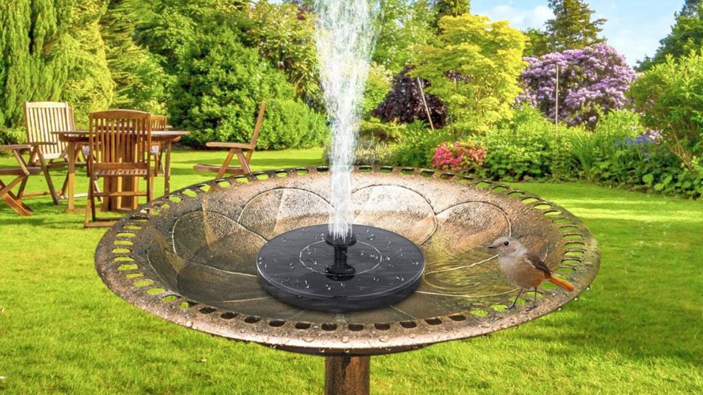 Solar Bird Bath Fountain Pump