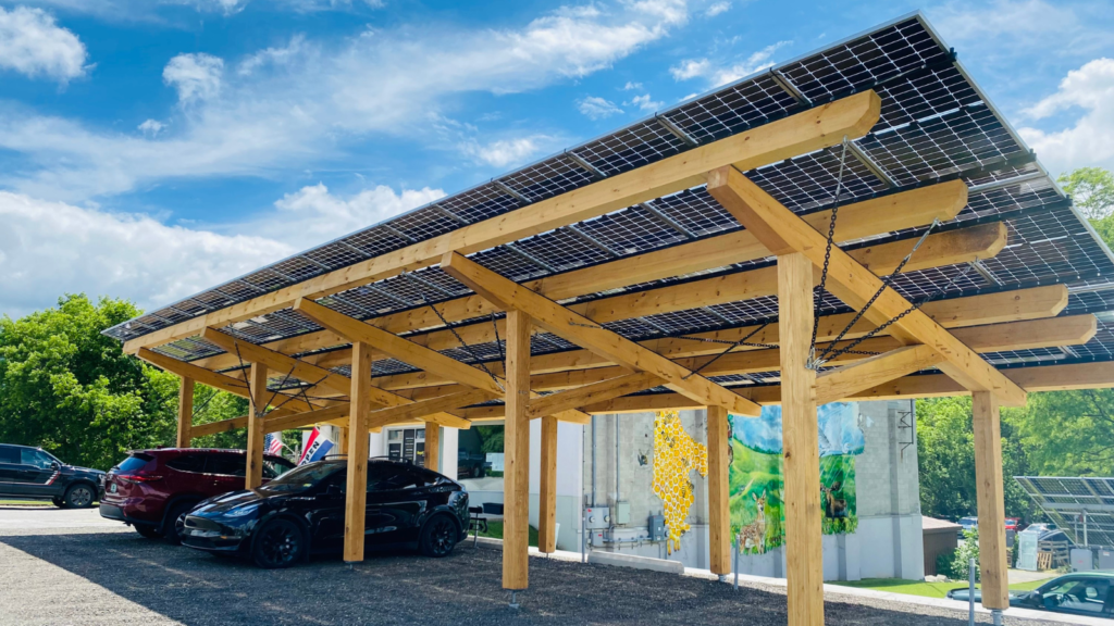 The Vermont Solar Carport