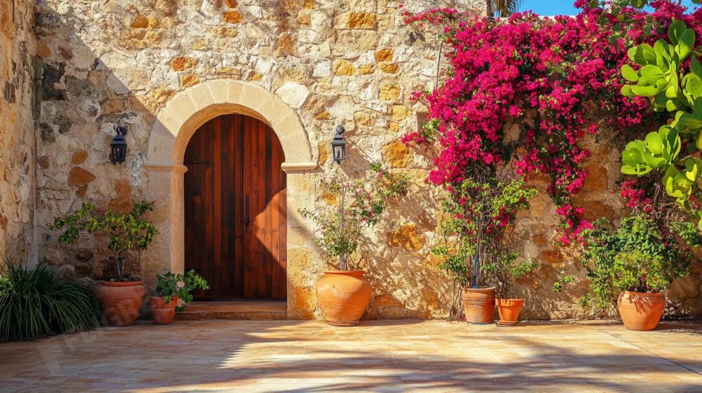 13.Mediterranean-style walls