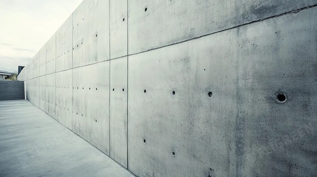 3. Concrete Walls