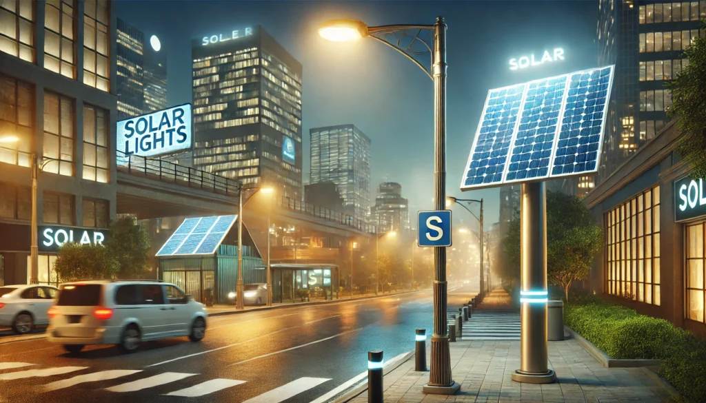 commercial use solar lights